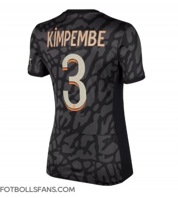 Paris Saint-Germain Presnel Kimpembe #3 Replika Tredje Tröja Damer 2023-24 Kortärmad
